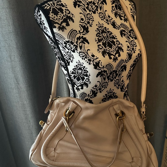 Chloe Paraty Blush Pink Leather Handbag - Picture 14 of 14